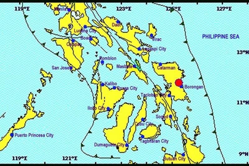 Bicol and Visayas earthquake