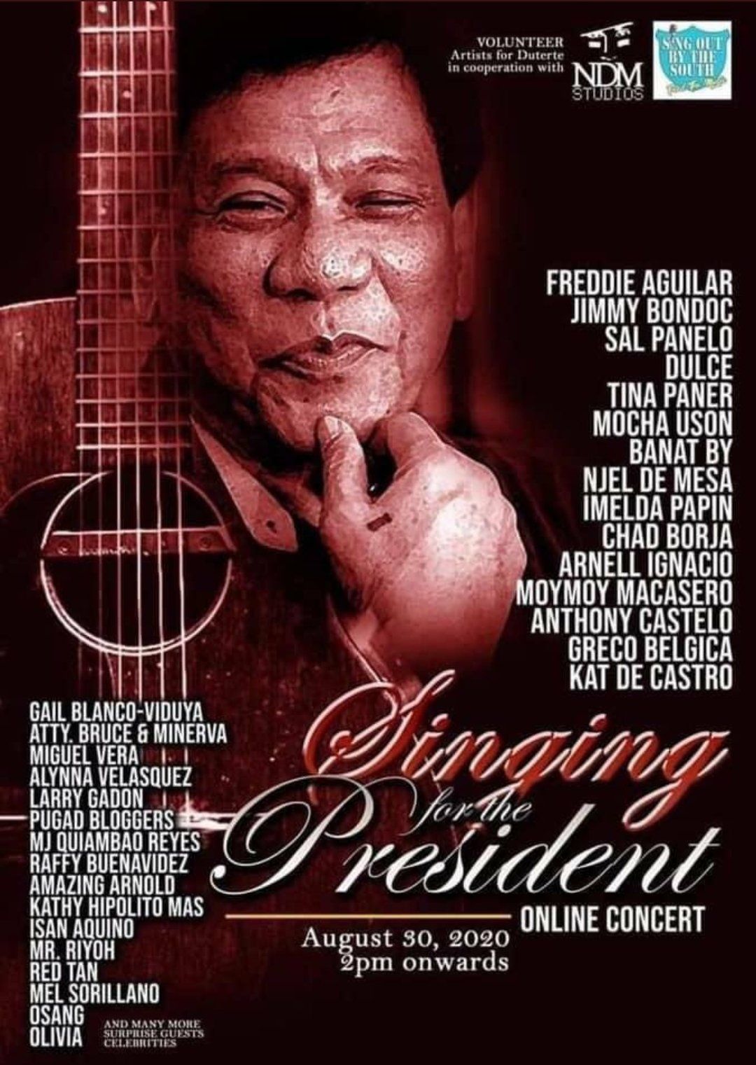 Singing for the President