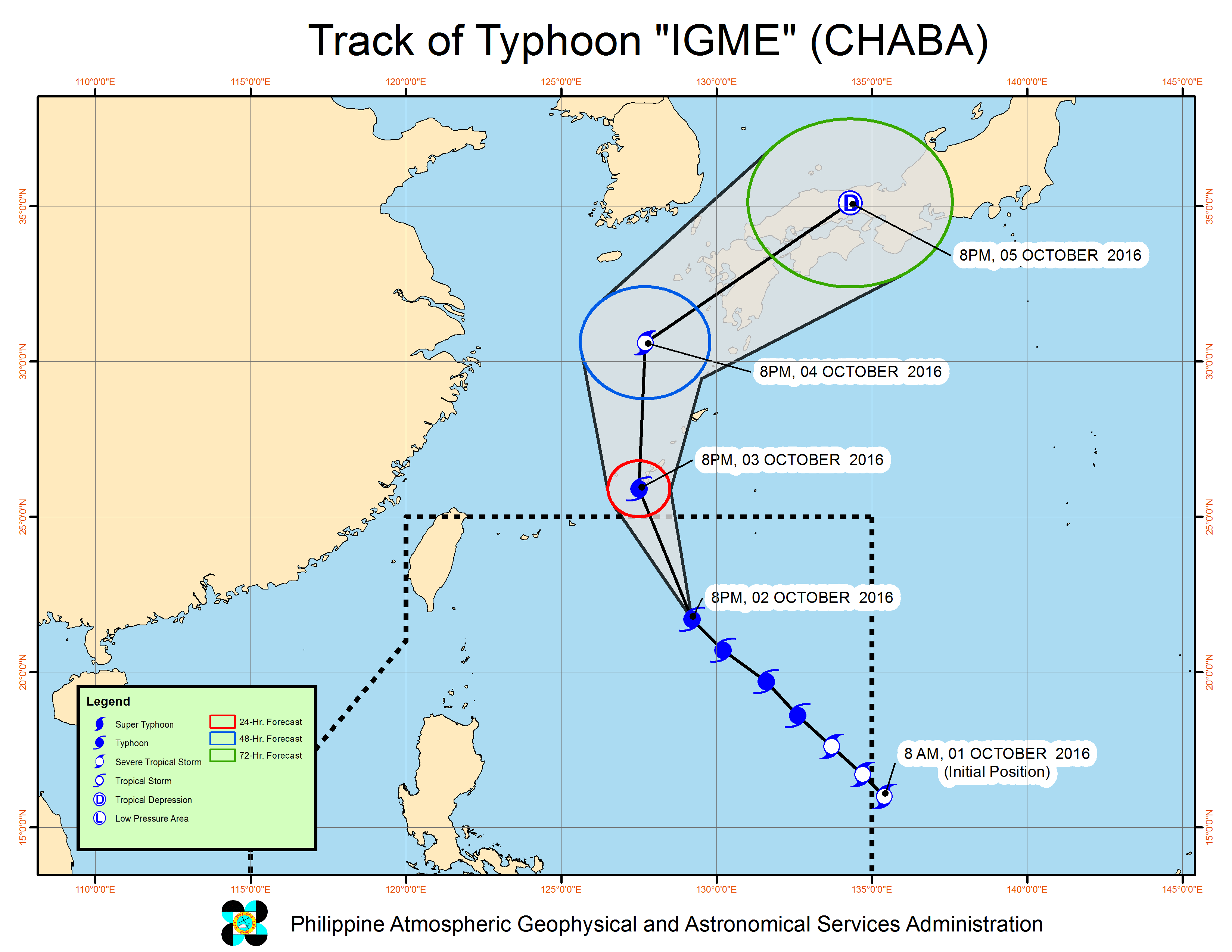 tropical depression Igme