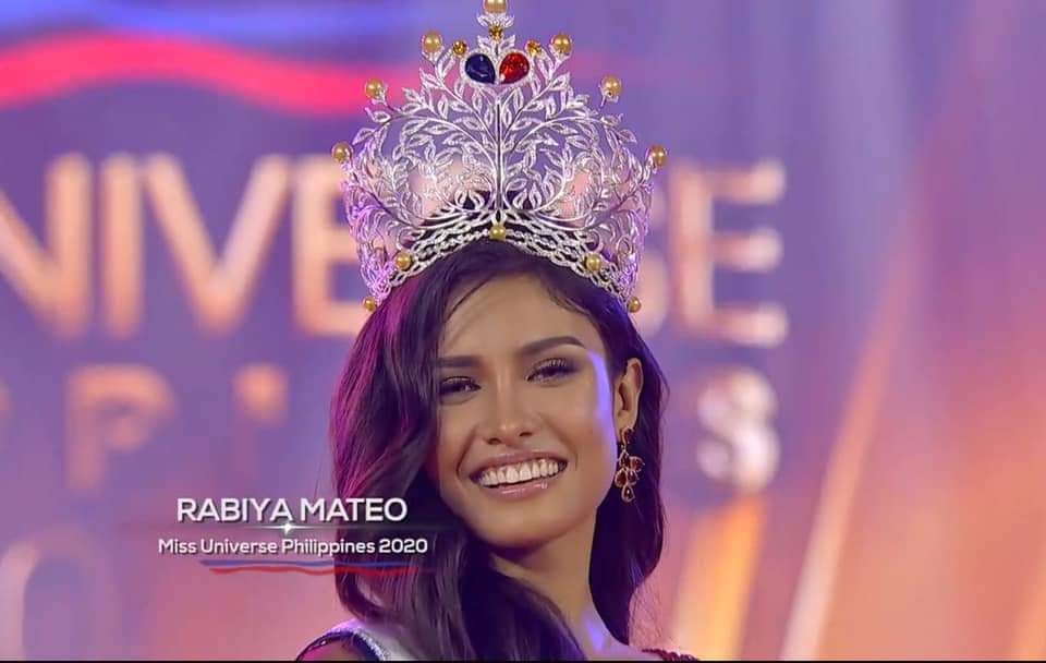 Miss Universe Philippines 2020 Rabiya Mateo