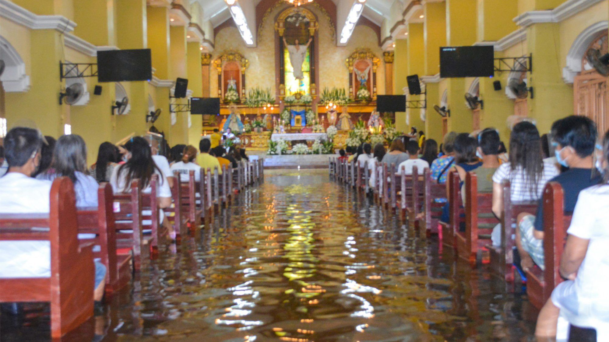 , The Filipino Faith is waterproof!