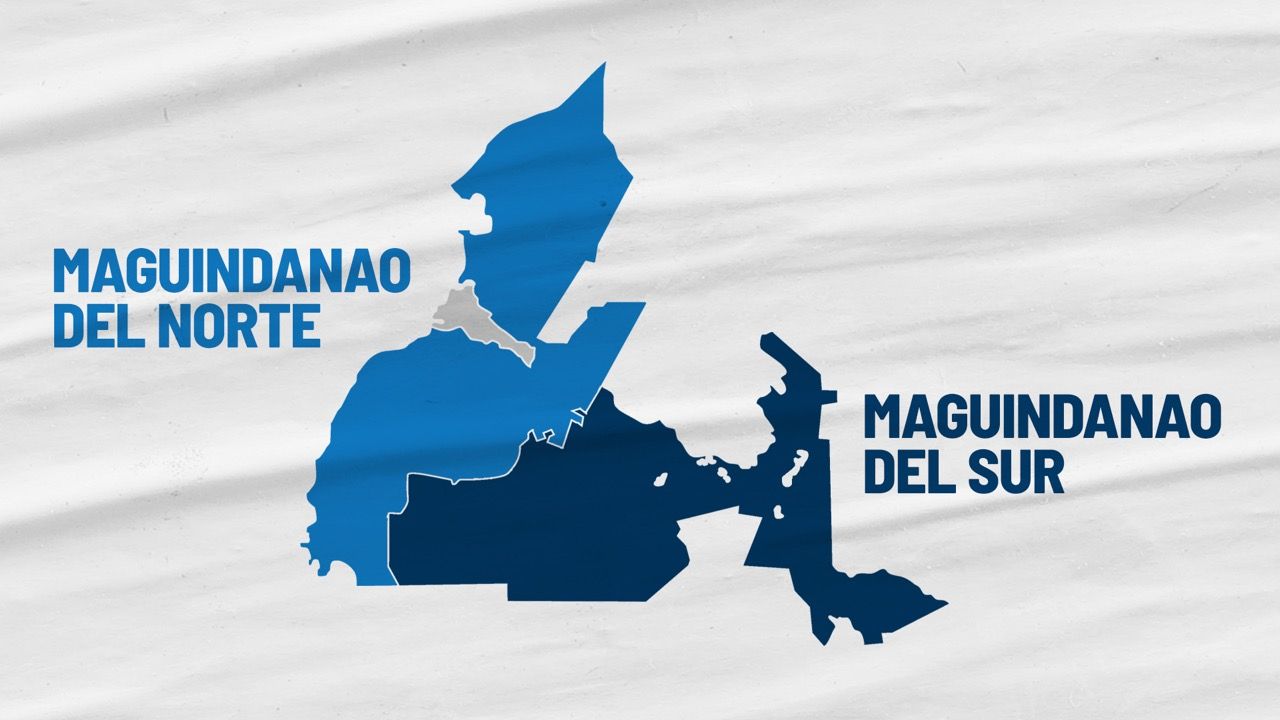 Magundanao del Sur and Maguindanao del Norte