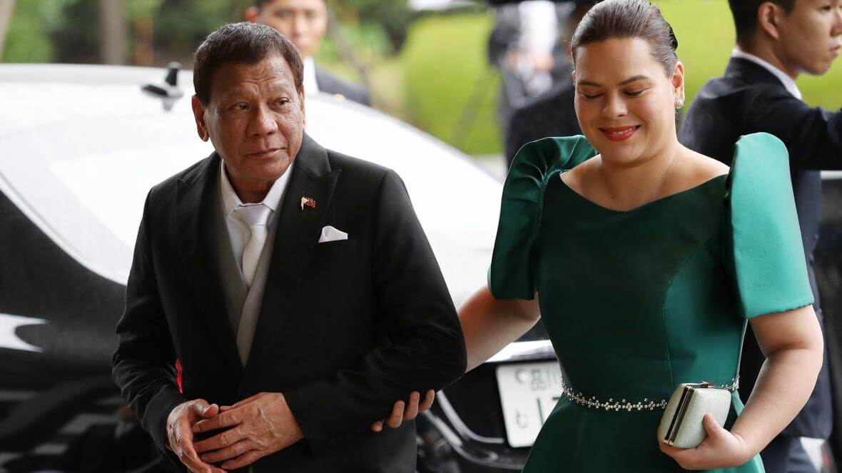 Mayor Sara Duterte and President Digong