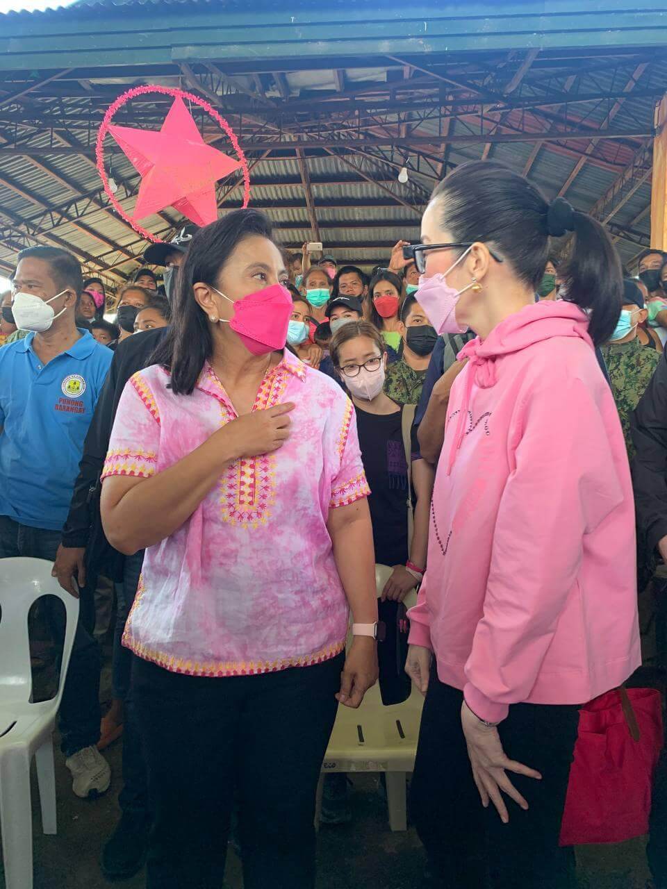 Kris Aquino and Vp Leni Robredo