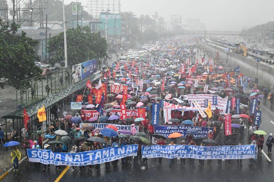 SONA 2019 Protests