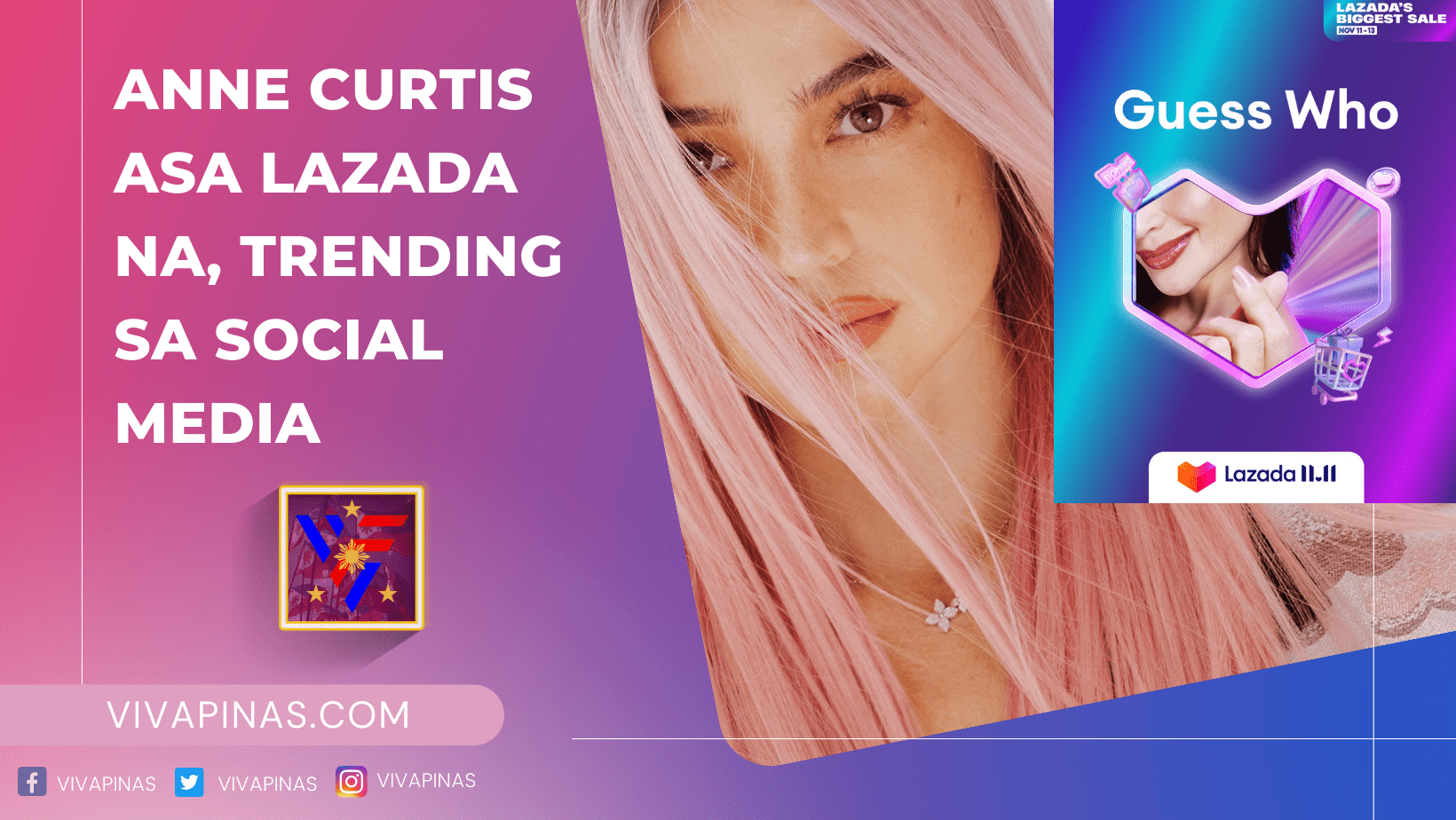 Anne Curtis asa Lazada na